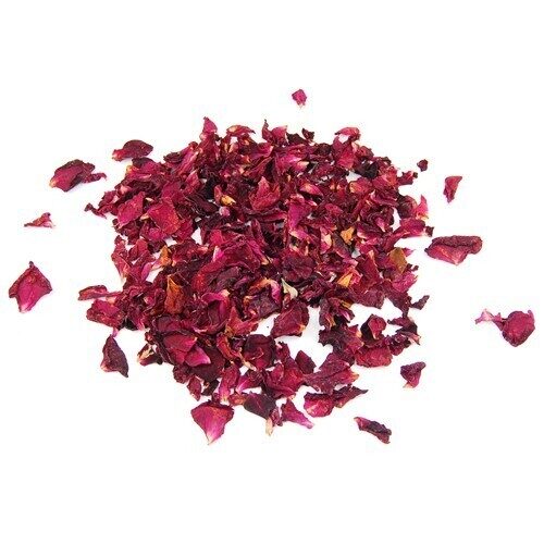 Dried Burgundy Rose Petals