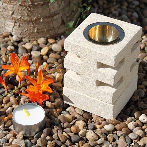 Sandstone Oil Burner Abstract