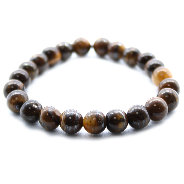 Natural Tiger’s Eye Stone Bracelet