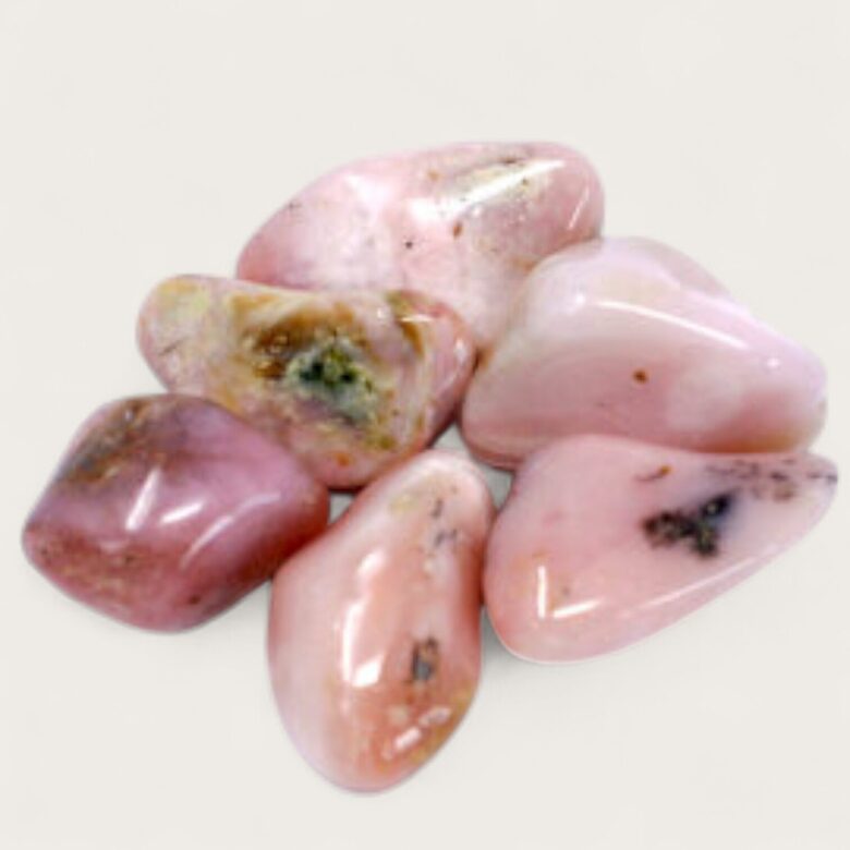 Peru opāls ( rozā) 1 gab.