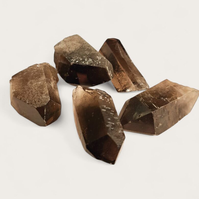 Dūmakainais kvarcs ( daļēji apstrādāts) 1 gab