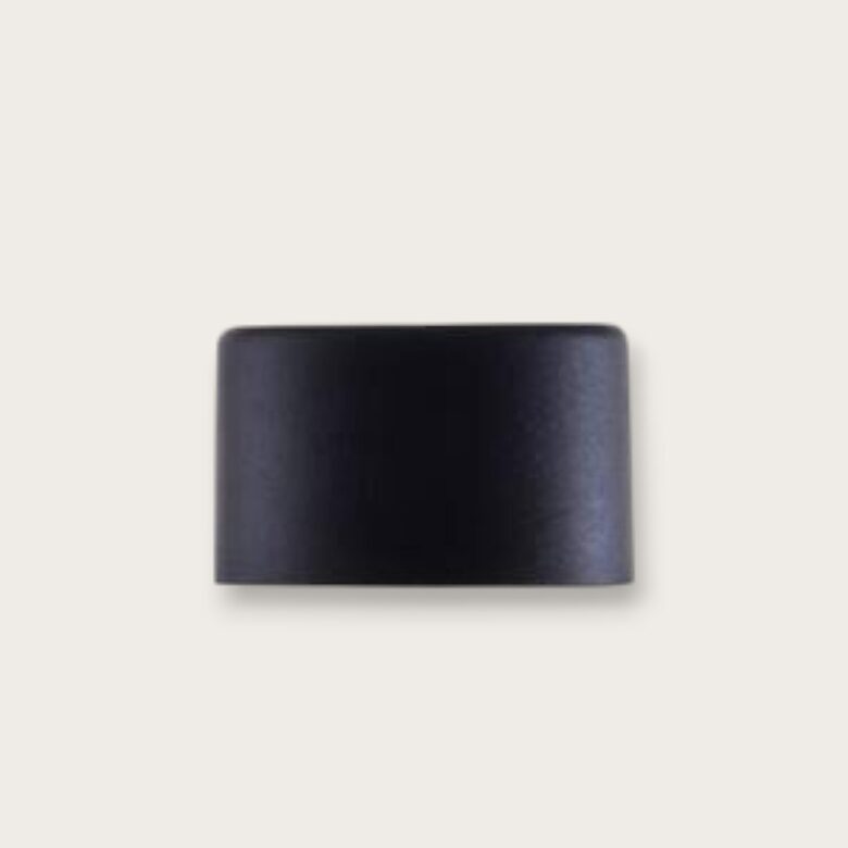 	Plastmasas vāciņš melns 24 mm