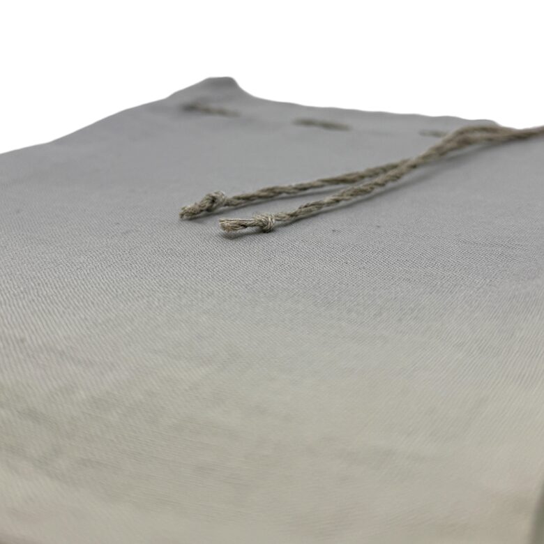 Lina maisiņš 15 X 21 cm pelēkā krāsā