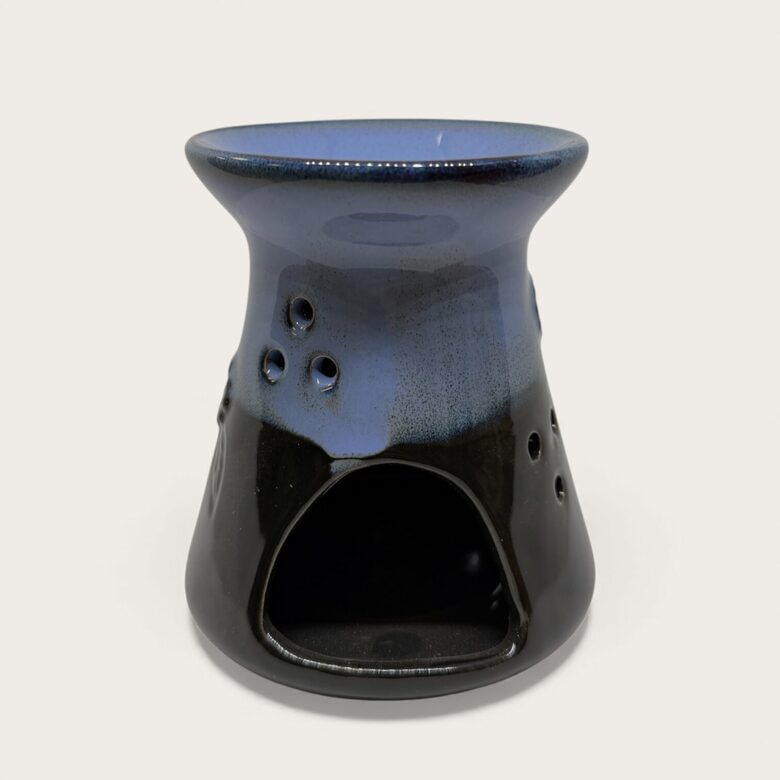 Aromlampa keramikas tumši zila