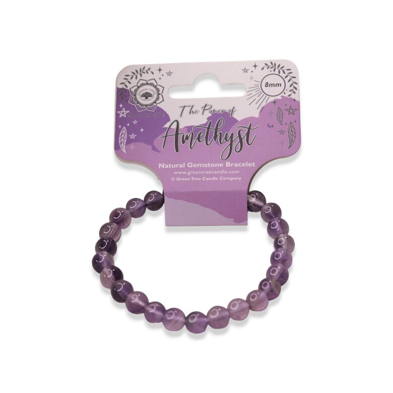 Rokassprādze no dabīga Ametista akmens