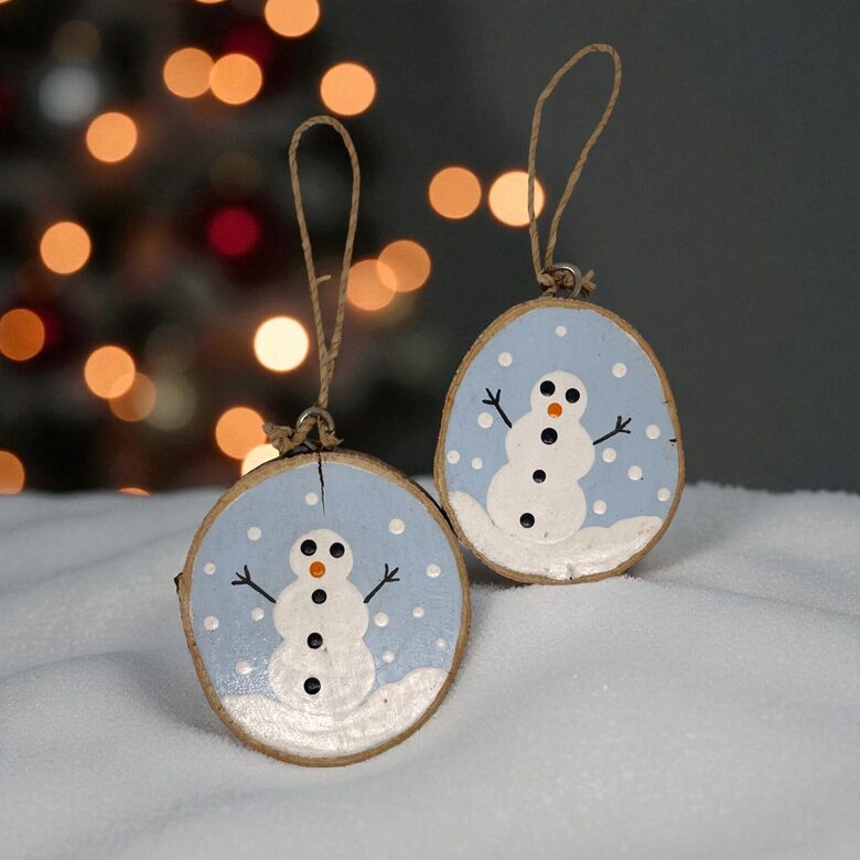 Dekors Sniegavīrs 1 gab