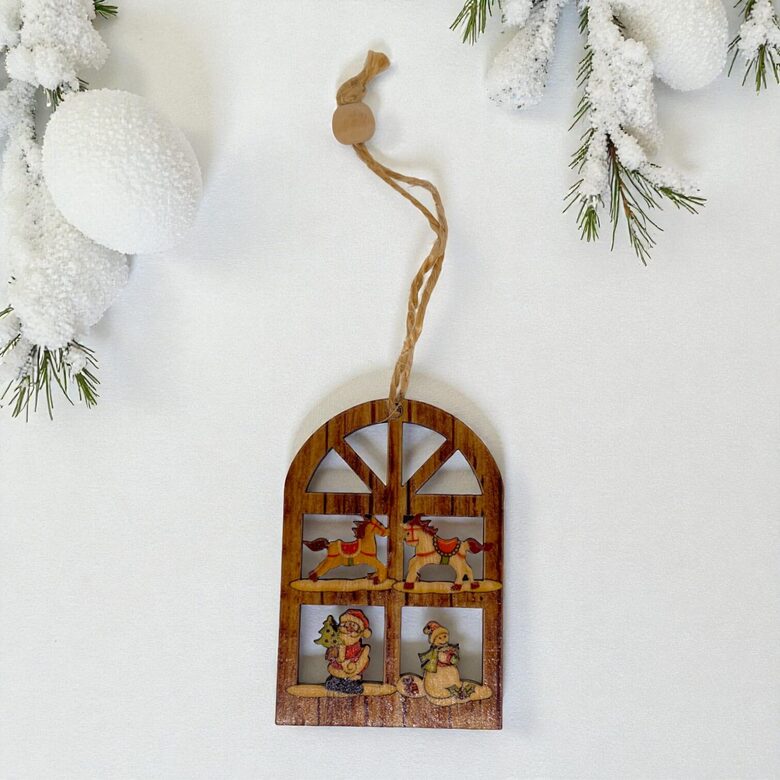 	Dekors - Ziemassvētku logs