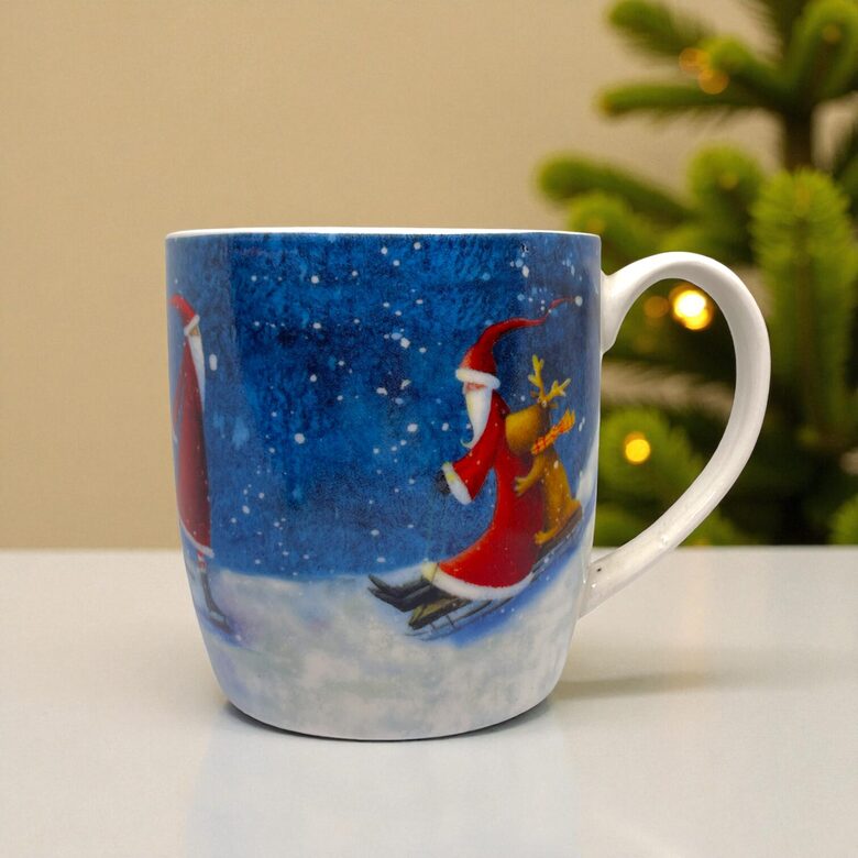 Krūze Santa un Ziemas prieki