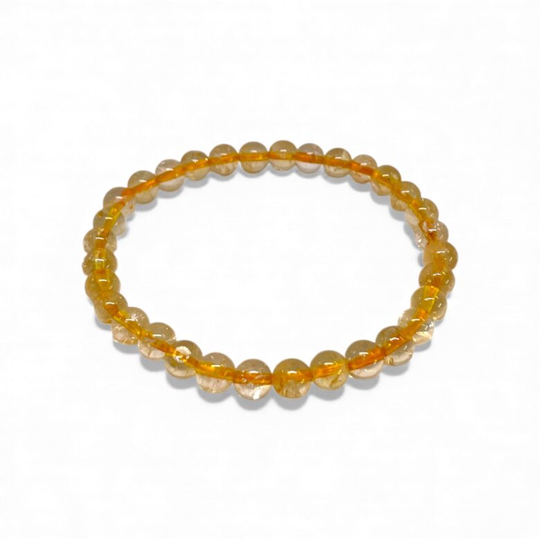 Natural Citrine Bracelet (6 mm)