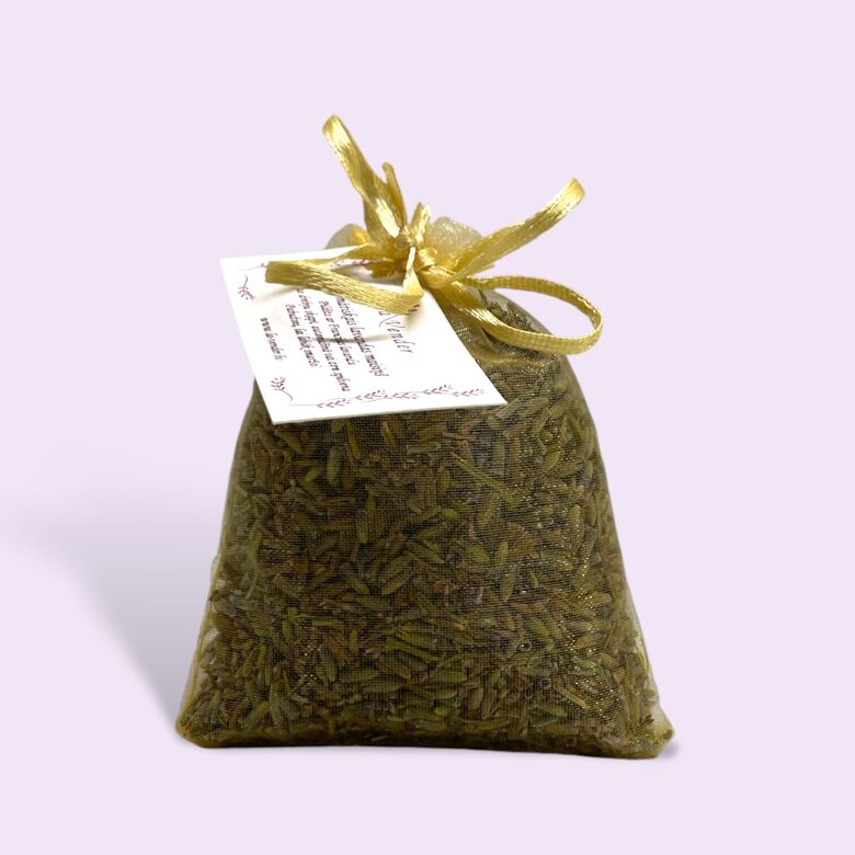 	Lavandas maisiņš (100% lavanda), mazais/ zelta krāsā