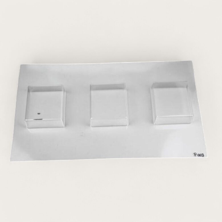 Soap mold (3-cavity)