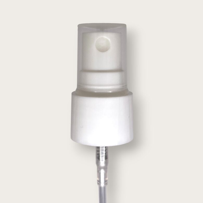 20mm White Fine Mist Sprayer (Long)