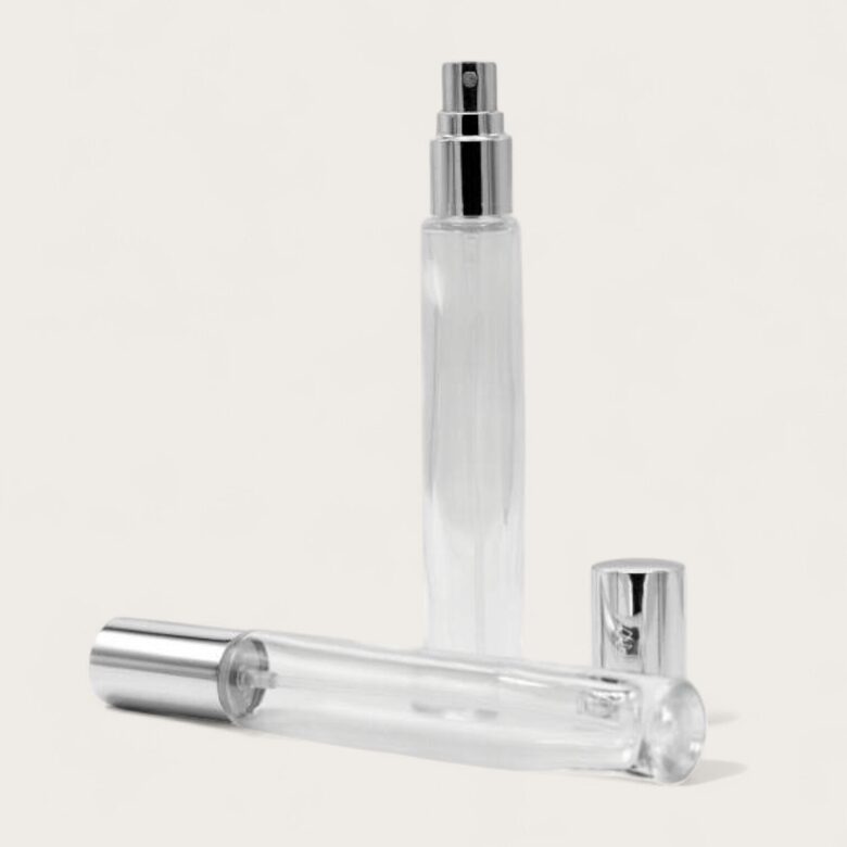 Stikla pudelīte ar izsmidzinātāju 10 ml