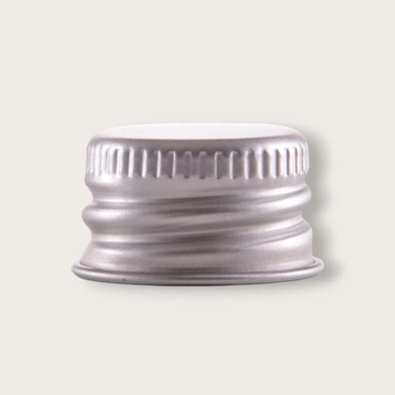 Alumīnija vāciņš stikla pudelītēm 18 mm