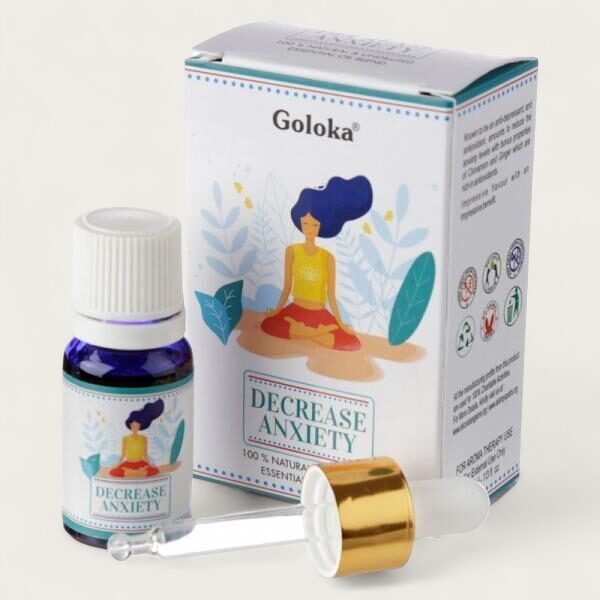 Decrease anxiety essential oil blend 10 ml