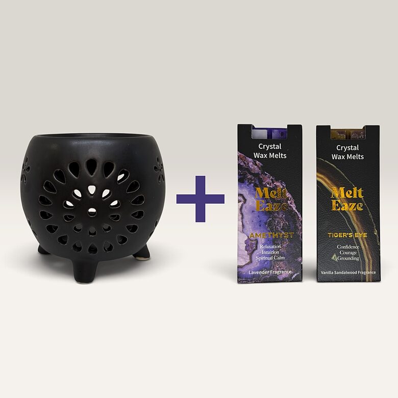 Aromātisko vasku komplekts ( Relaksācija un Pāliecība) ar aromlampu 