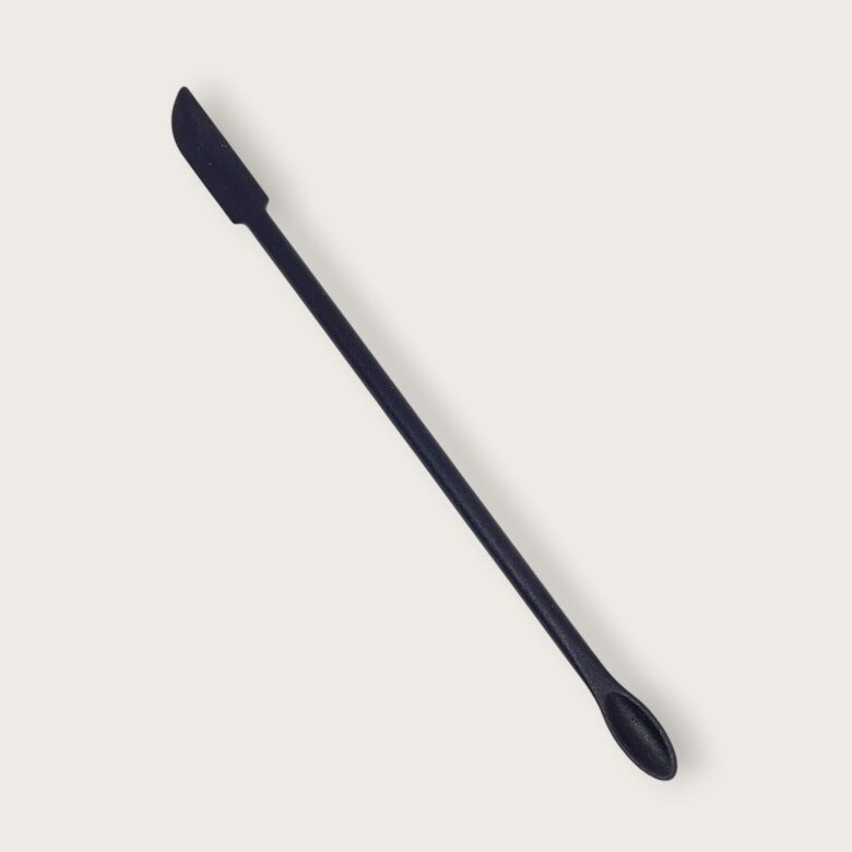 Black Silicone Cosmetic Mixing and Mask Spatula