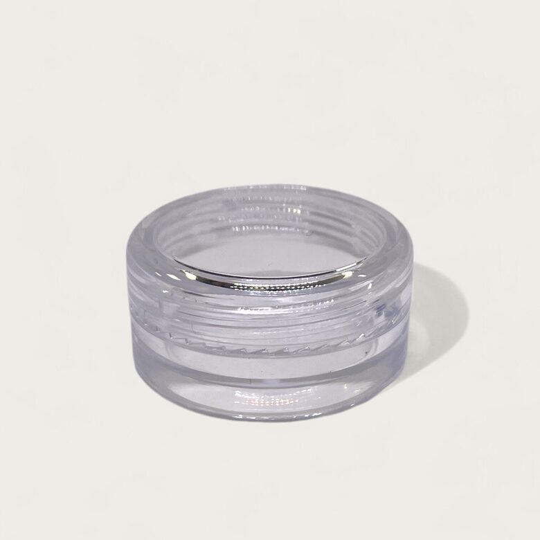 3ml Clear Cosmetic Jar