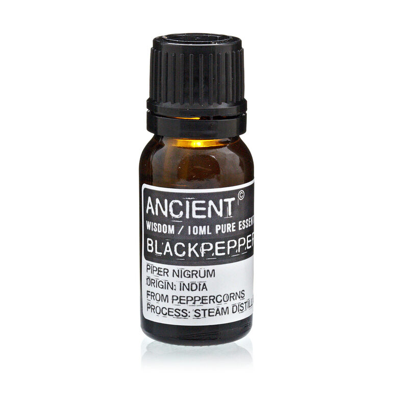 Black pepper essential oil (100% pure and natural) 10ml
