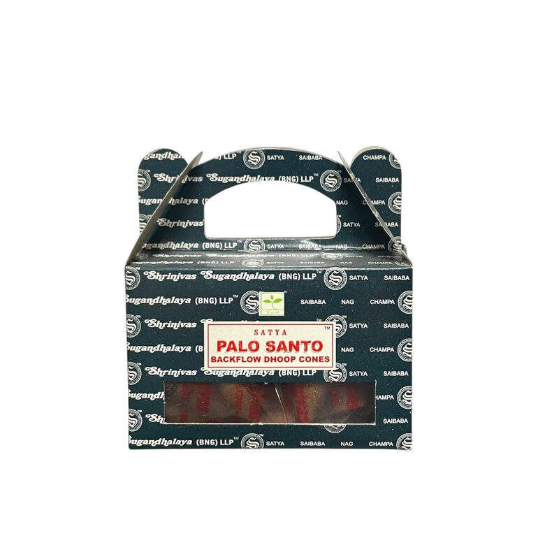 Palo Santo Backflow Incense Cones, 24 pcs.