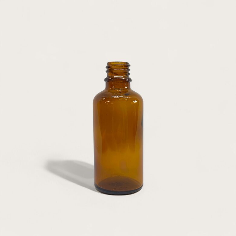 Stikla brūna pudelīte 50 ml