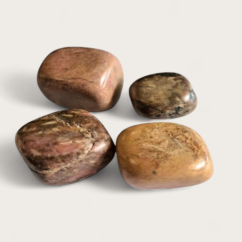 Natural Rhodonite Stone (Polished), 1 pc.