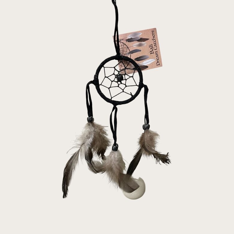 Sapņu ķērājs Bali ( melns, mazs ) 1 gab