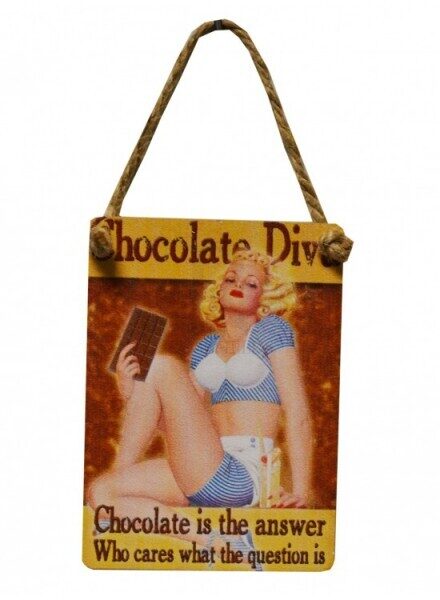 Plāksnīte Šokolādes Dīva