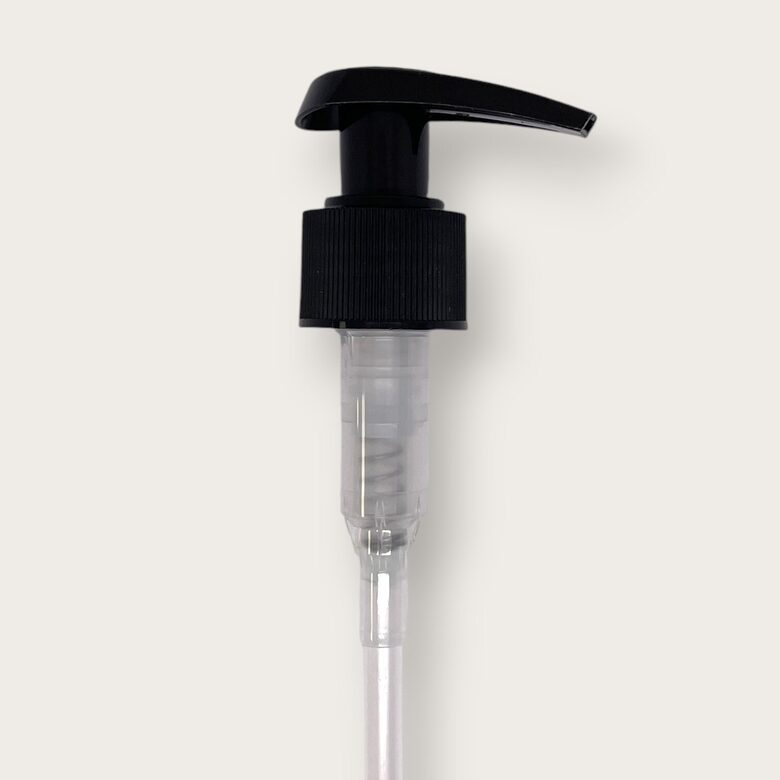 24mm Black Plastic Lotion Pump Long
