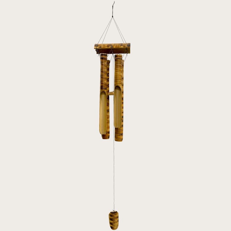 Bamboo Wind Chime, 4 Tubes