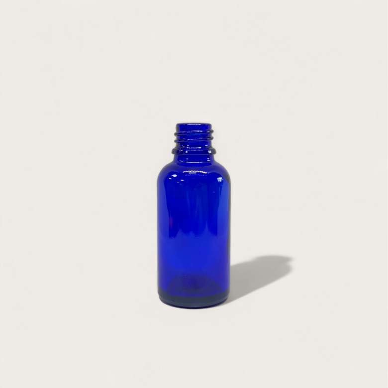 Stikla zila pudelīte 30 ml
