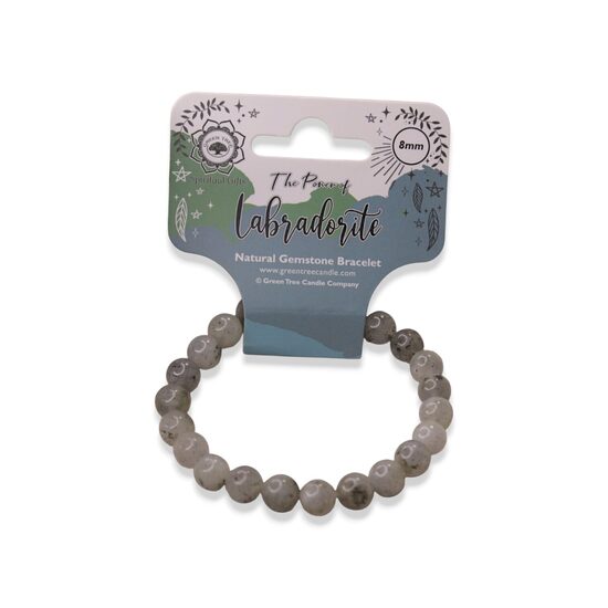 Rokassprādze no dabīga Labradorīta akmens