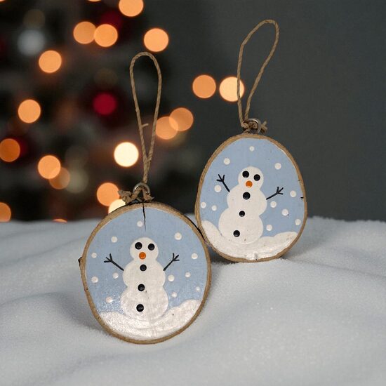 Dekors Sniegavīrs 1 gab