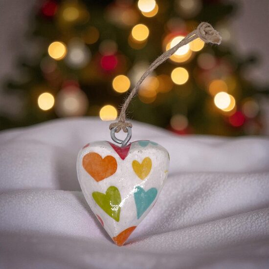 Dekors Sirsniņas Krāsainās sirdis 