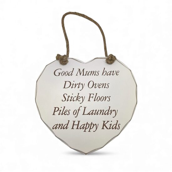 Dekors - koka sirsniņa Good Mums have