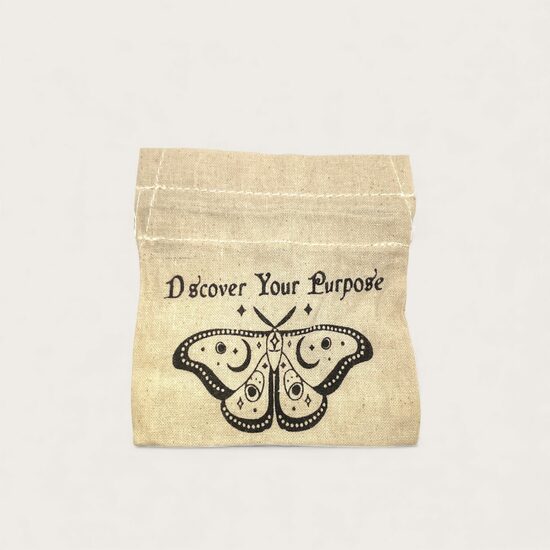 Dāvanu maisiņš ar uzrakstu Discover your Purpose