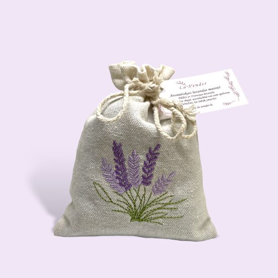 	Lavandas maisiņš (100% lavanda) lielais/ kokvilnas