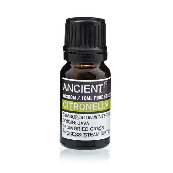 Citronellas ēteriskā eļļa (100% tīra un dabīga) 10ml