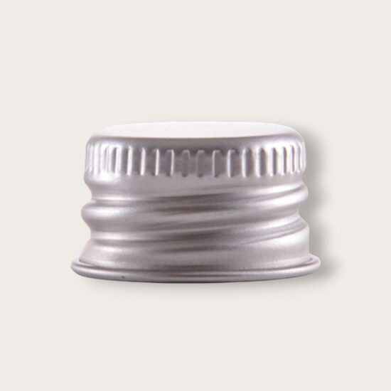 	Alumīnija vāciņš stikla pudelītēm 18 mm