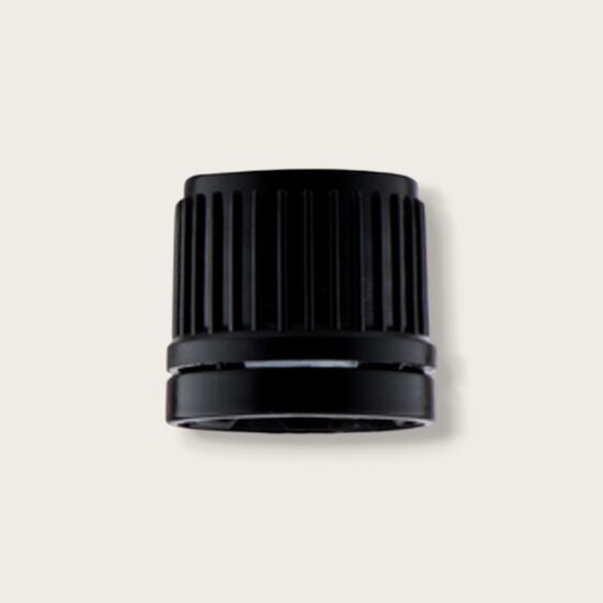 Vāciņš stikla pudelītēm ar drošības gredzenu 18 mm