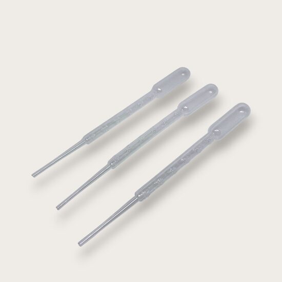 Plastmasas pipete 3 ml ar mērdaļām