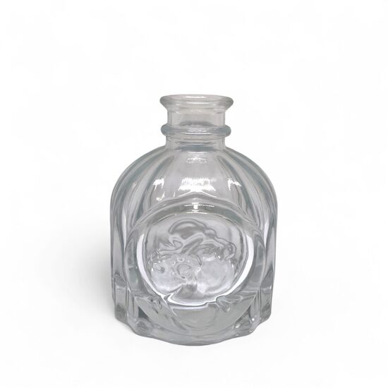 Diffuser Bottle Transparent with Lady Relief