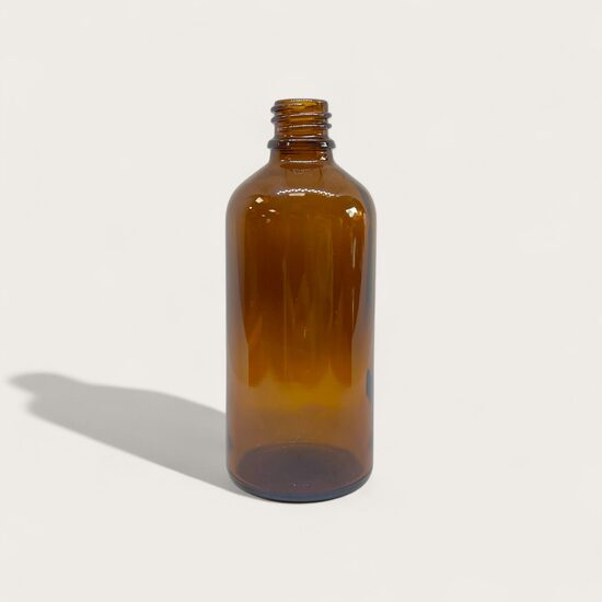 Stikla brūna pudelīte 100 ml