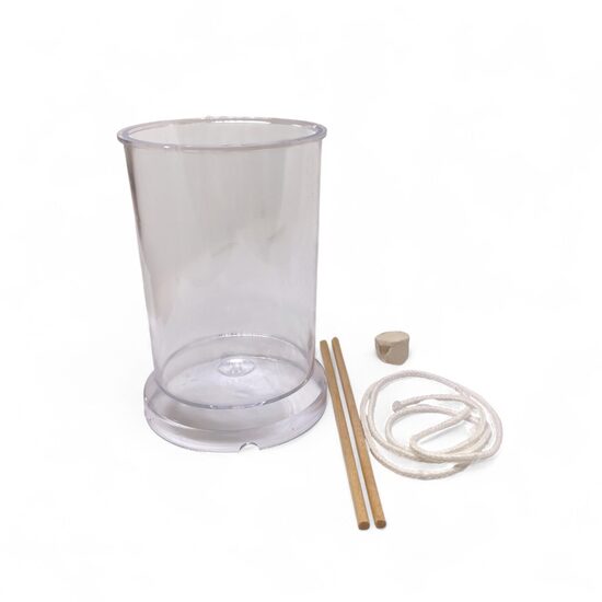 Pillar candle mold cylinder, 1 pc
