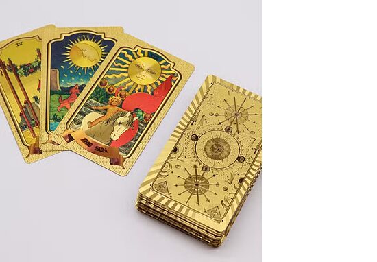 Taro kārtis Golden Tarot ( bez bukleta)