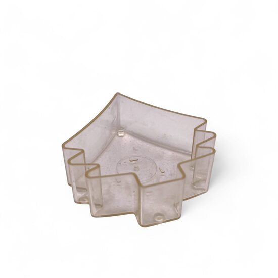 Plastic tea light candle mold - Christmas Tree, 1 pc