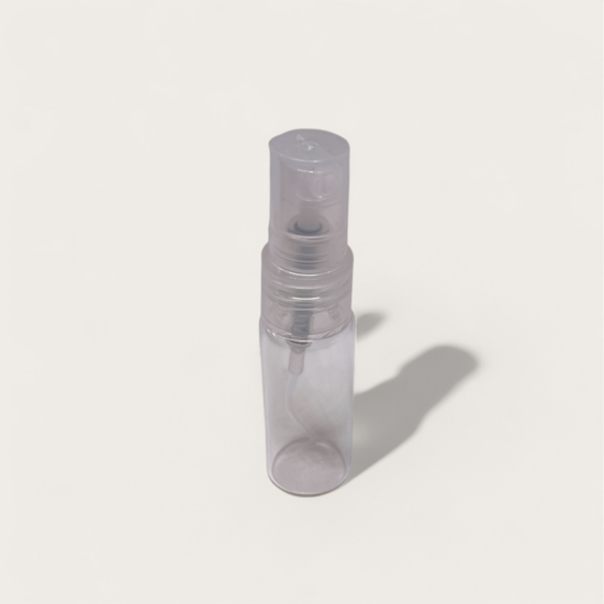 Glass Bottle Transparent with Spray 6ml