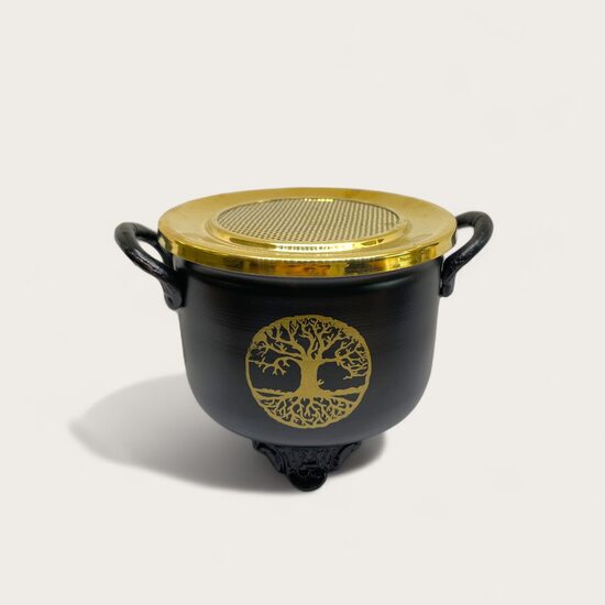 Vīraka turētājs vīraka sveķiem un kvēpekļiem Dzīvības koks