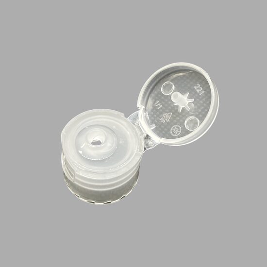 Plastmasas vāciņš Flip top balts 20 mm