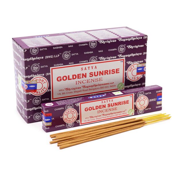 Vīraks Satya Golden Sunrise (Zeltainais saulriets) 15g